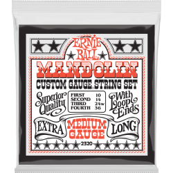 ERNIE BALL Stainless steel mandoline medium 10-36