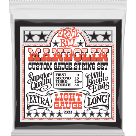 ERNIE BALL Stainless steel mandoline light 9-34