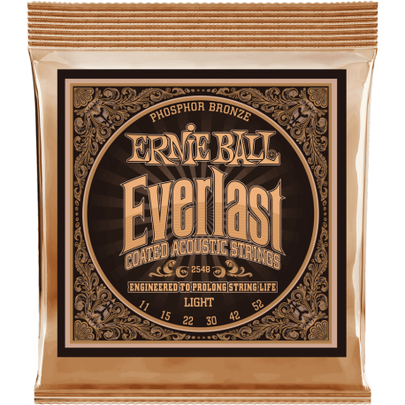 ERNIE BALL Everlast coated phophore bronze light 11-52