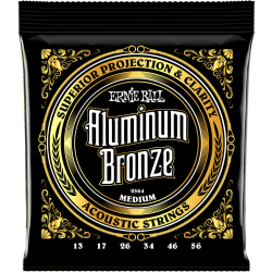 ERNIE BALL Aluminium bronze medium 13-56