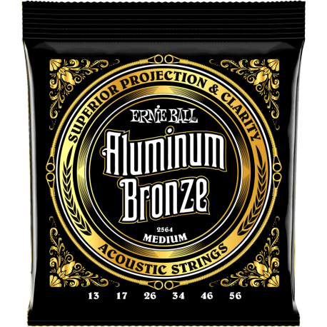 ERNIE BALL Aluminium bronze medium 13-56