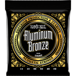 ERNIE BALL Aluminium bronze light 11-52