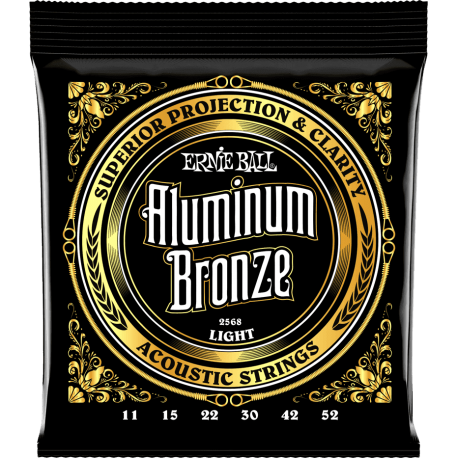 ERNIE BALL Aluminium bronze light 11-52