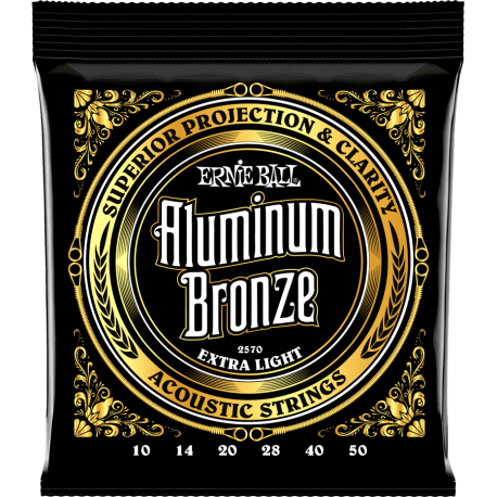 ERNIE BALL Aluminium bronze extra light 10-50
