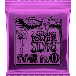 ERNIE BALL Power slinky 7 cordes 11-58