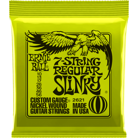 ERNIE BALL Regular slinky 7 cordes 10-56