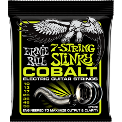 ERNIE BALL Slinky cobalt /7 cordes 10-56
