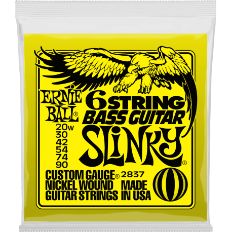 ERNIE BALL Slinky 6 cordes boule fine 20-90