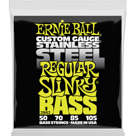 ERNIE BALL Slinky stainless steel 50-105