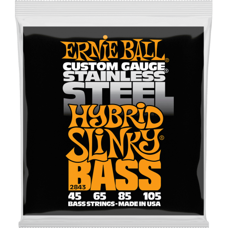 ERNIE BALL Slinky stainless steel 45-105