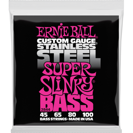 ERNIE BALL Slinky stainless steel 45-100