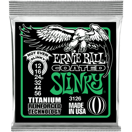 ERNIE BALL Slinky rps coated titanium 12-56