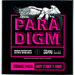 ERNIE BALL Paradigm Super Slinky - 9-42 - 3 jeux