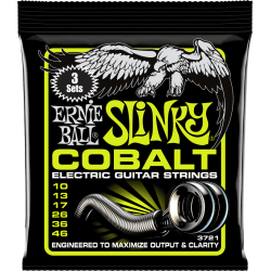 ERNIE BALL Slinky cobalt 10-46 - pack de 3