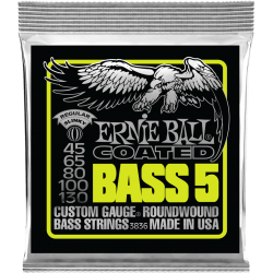 ERNIE BALL Slinky coated /5 cordes 45-130