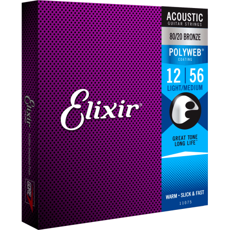 ELIXIR ACOUSTIQUE POLYWEB ML 12-56