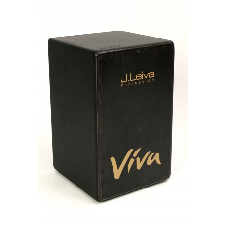 J. Leiva Cajon Viva Black Edition (anti-slip lacquered)