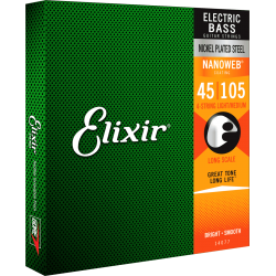 ELIXIR BASS NANOWEB M 45-105