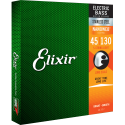 ELIXIR BASS 5C SS MED LIGHT B 45-130