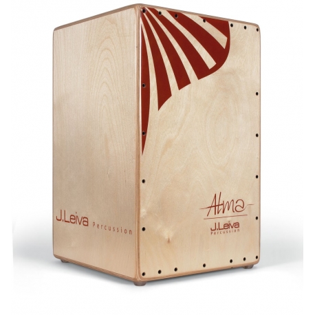 J. Leiva Cajon Alma red (lacquered)