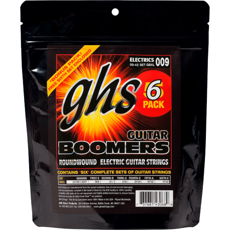 GHS Boomers Extra Light 09-42 Pack 5+1