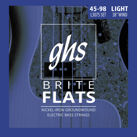 GHS Brite Flats Long Scale Light