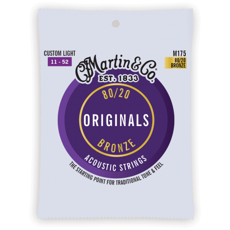 MARTIN Acoustic bronze Custom Light