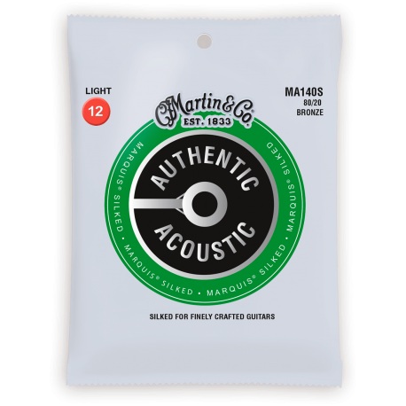 MARTIN Authentic Silked, Light, 80/20