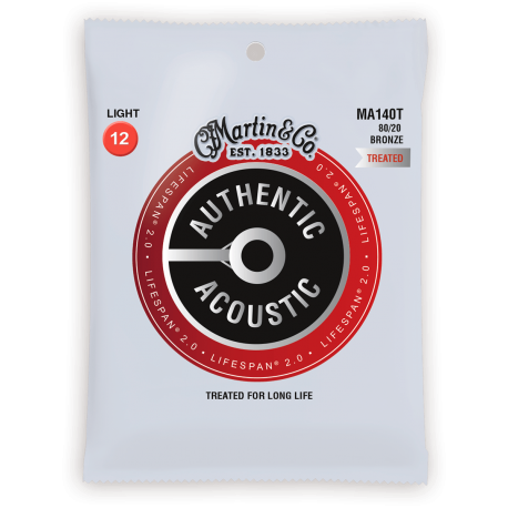 MARTIN Authentic Treated, Light, 80/20