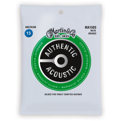 MARTIN Authentic Silked, Medium, 80/20