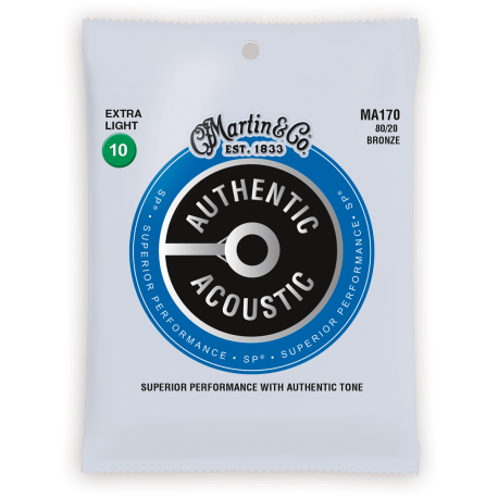 MARTIN Authentic, Extra Light, 80/20