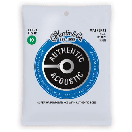 MARTIN Pack de 3, Extra Light
