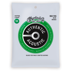 MARTIN Authentic Silked, Extra Light, 80/20