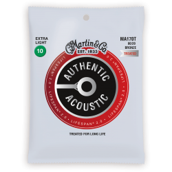MARTIN Authentic Treated, Extra Light, 80/20