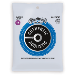 MARTIN Pack de 3, Custom-Light