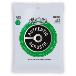 MARTIN Authentic Silked, 12c Extra Light, 80/20