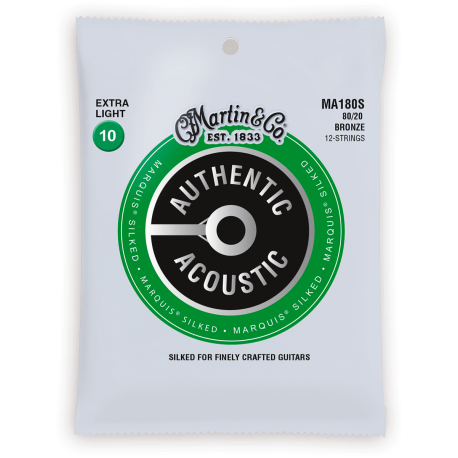 MARTIN Authentic Silked, 12c Extra Light, 80/20