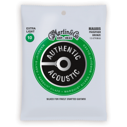 MARTIN Authentic Silked, 12c, Extra Light, 92/8