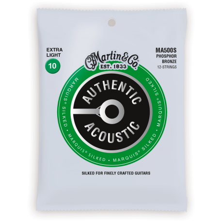 MARTIN Authentic Silked, 12c, Extra Light, 92/8