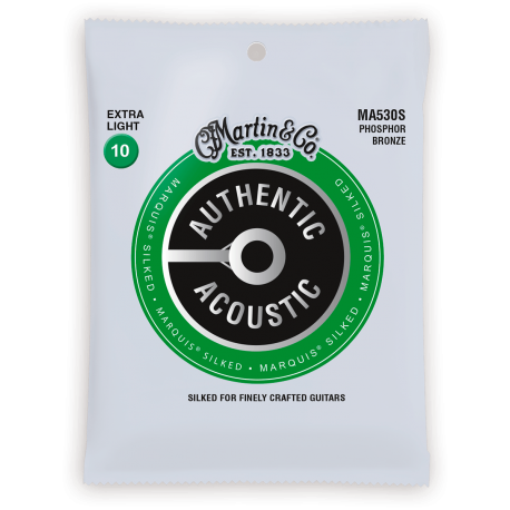 MARTIN Authentic Silked, Extra Light, 92/8