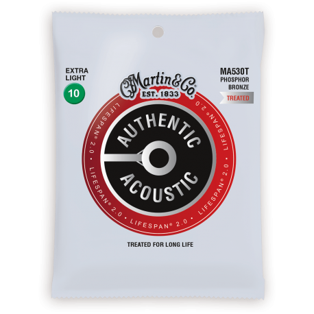 MARTIN Authentic Treated, Extra Light, 92/8