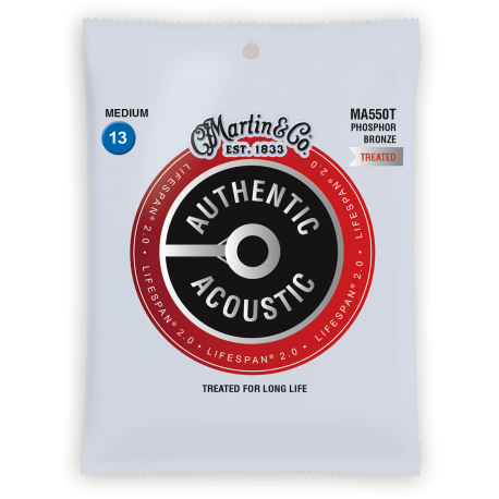 MARTIN Authentic Treated, Medium, 92/8