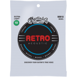 MARTIN Jeu Retro Monel extra-light