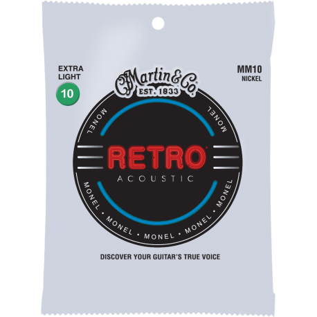 MARTIN Jeu Retro Monel extra-light