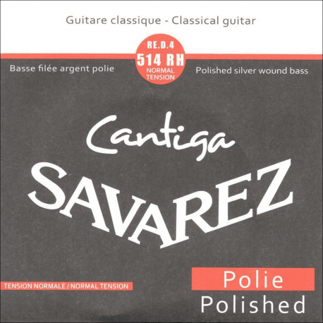 SAVAREZ 4e Rouge Filée Nylon