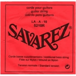 SAVAREZ La 10 Rouge filé argenté