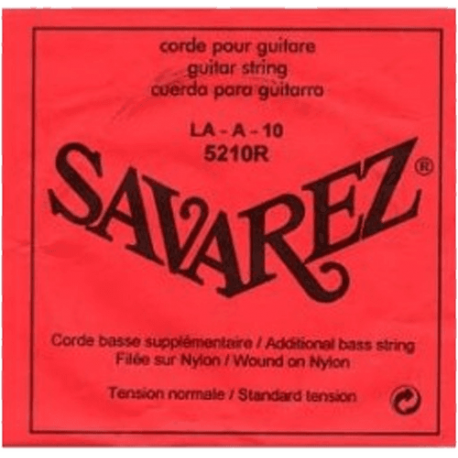 SAVAREZ La 10 Rouge filé argenté