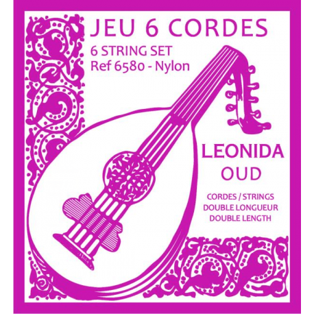 SAVAREZ 6 cordes double longueur, Mi nylon