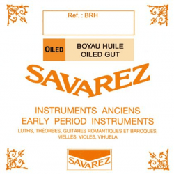 SAVAREZ CORDE BOYAU RECTIFIE HUILE, 1,20M