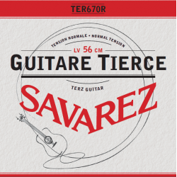 SAVAREZ GUITARE TIERCE ROUGE TENSION NORM